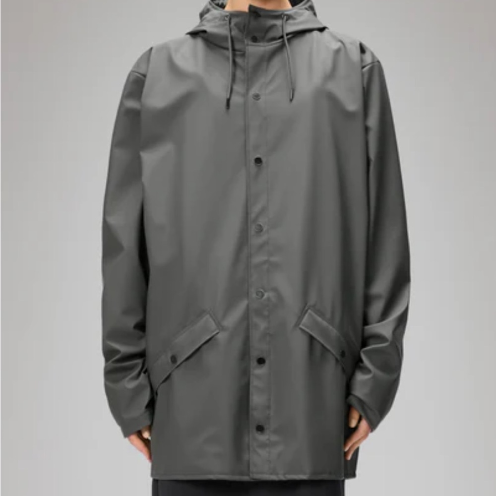 Rains Women’s Hooded Rain Jacket - M
